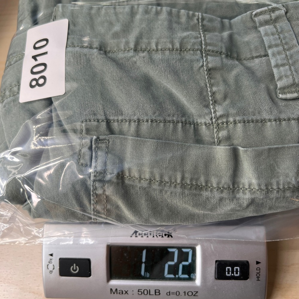 American Eagle Super High Rise Baggy Wide Leg Cargo Pants Women 8 Olive Green - Picture 13 of 13